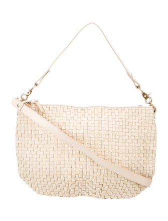 Clare V. Leather Top Handle Bag