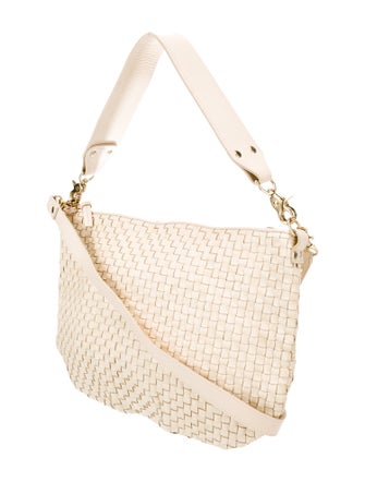 Clare V. Leather Top Handle Bag