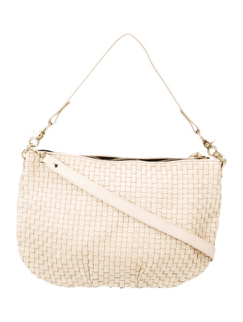 Clare V. Leather Top Handle Bag