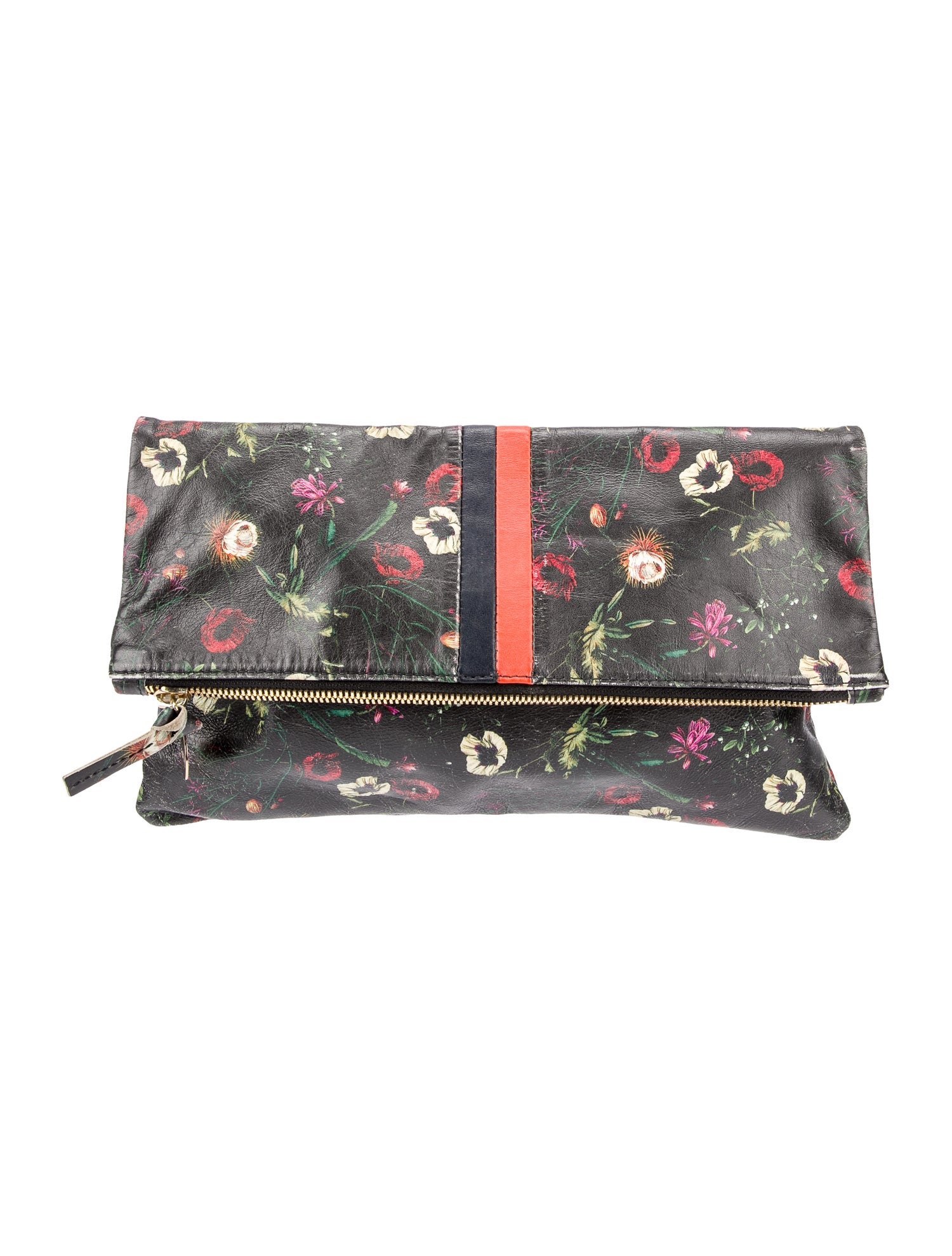 Clare V. Leather Clutch