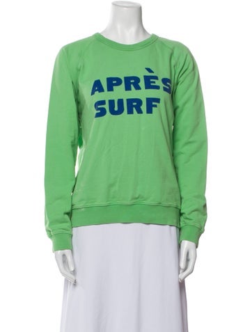 Clare V. Loungewear Graphic Print Embroidered Accent Pajamas M