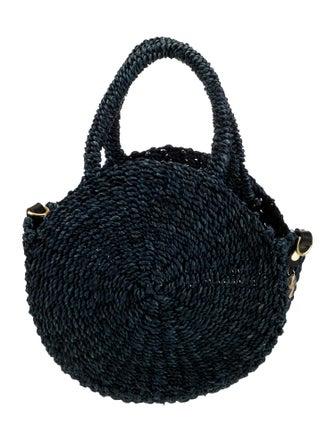 Clare V. Straw Top Handle Bag