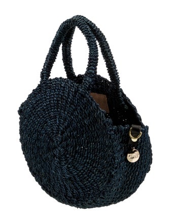 Clare V. Straw Top Handle Bag