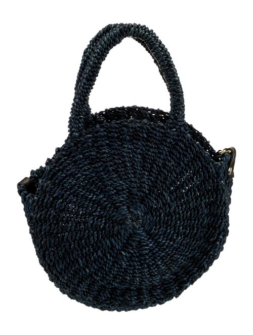 Clare V. Straw Top Handle Bag