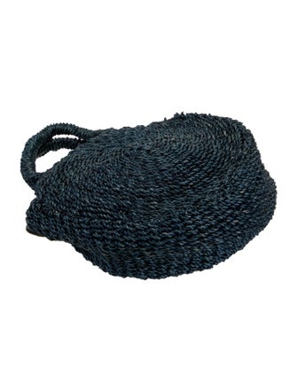 Clare V. Straw Top Handle Bag