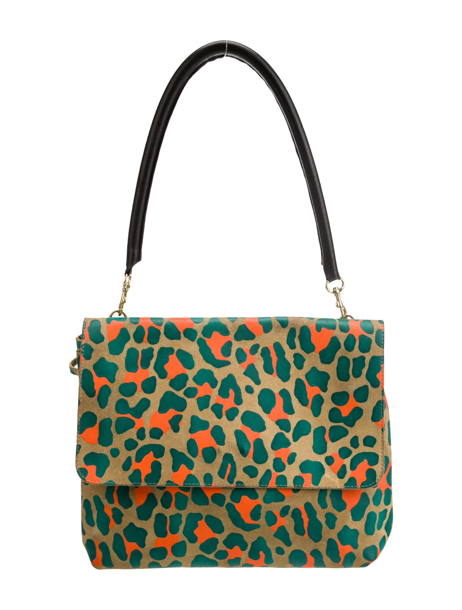 Clare V. Leather Shoulder Bag