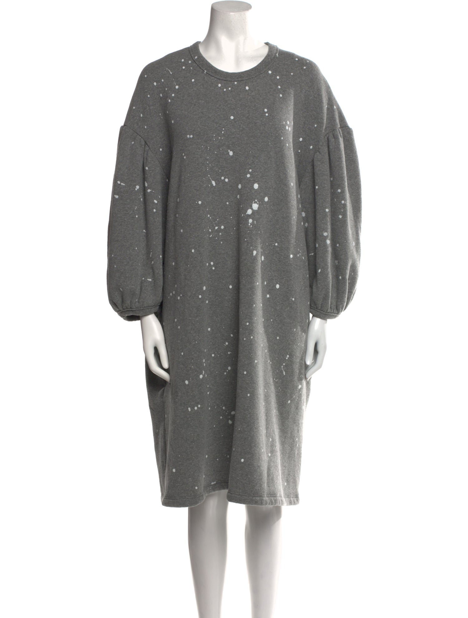 Clare V. Crew Neck Knee-Length Dress