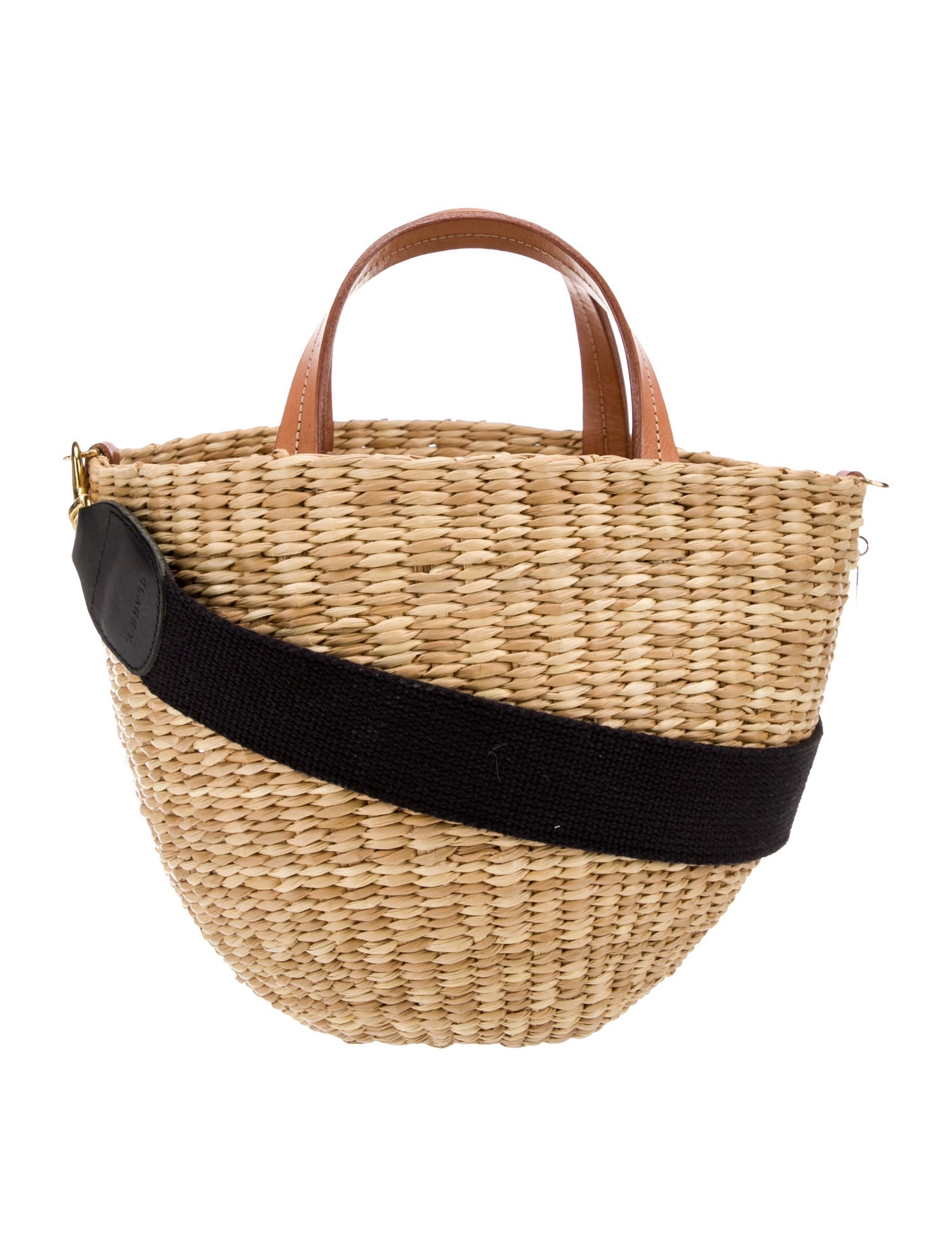 Clare V. Straw Top Handle Bag