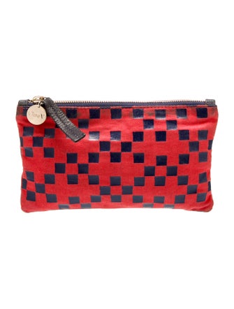 Clare V. Canvas Clutch