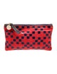 Clare V. Canvas Clutch