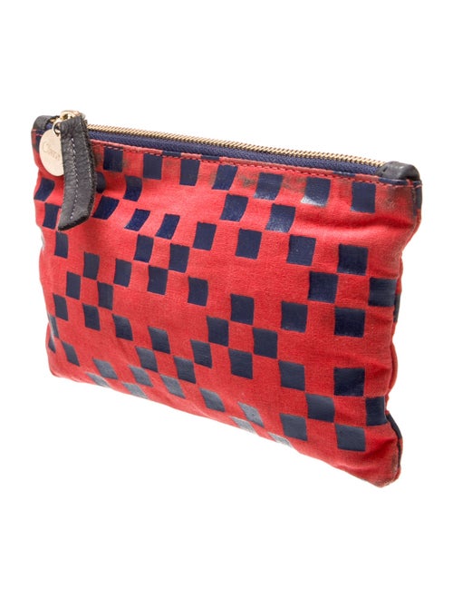 Clare V. Canvas Clutch