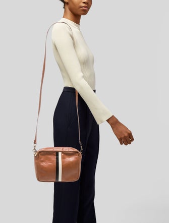 Clare V. Leather Crossbody Bag