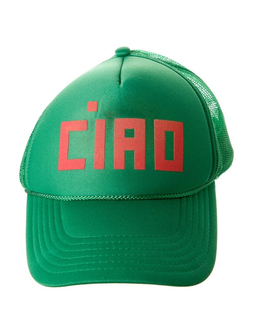 Clare V. Synthetic-Blend Logo Mesh Trucker Hat