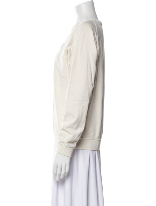 Clare V. Graphic Print Crew Neck Sweatshirt