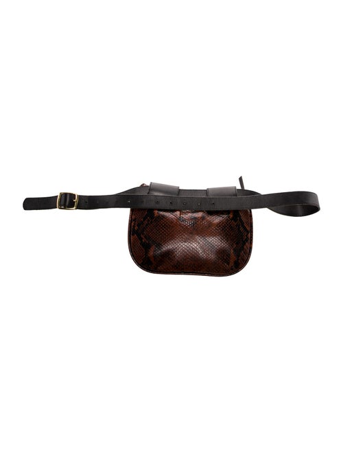 Clare V. Embossed Leather Belt Bag