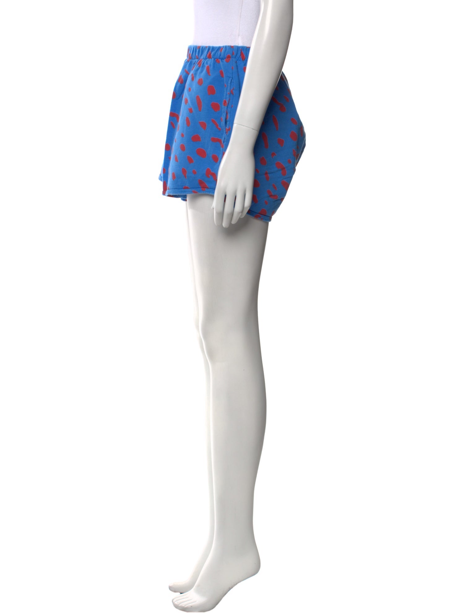 Clare V. Printed Mini Shorts