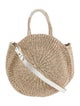 Clare V. Straw Top Handle Bag