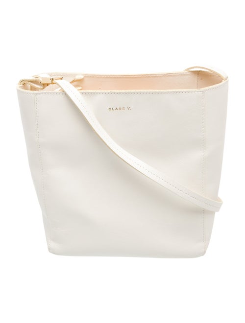 Clare V. Leather Bucket Bag