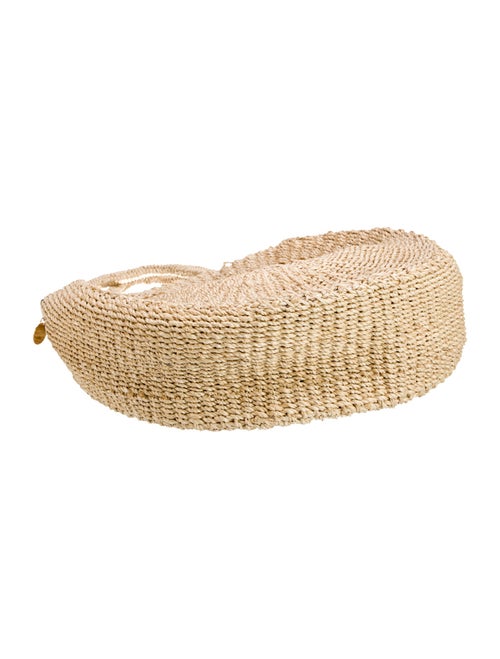 Clare V. Straw Top Handle Bag