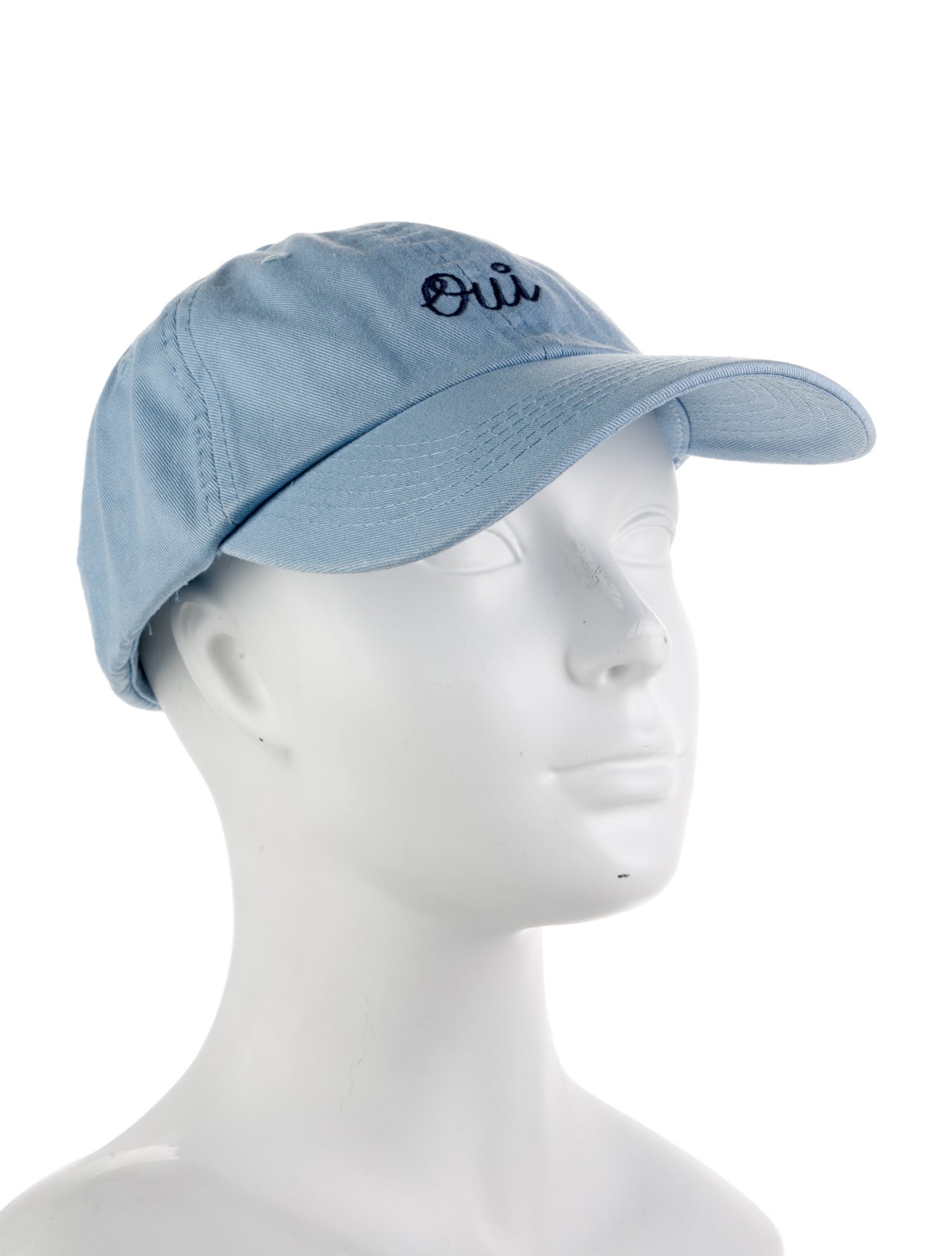 Clare V. blue baseball cap
