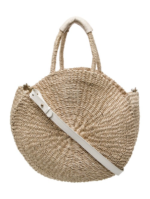 Clare V. Raffia Crossbody Bag