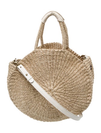 Clare V. Raffia Crossbody Bag