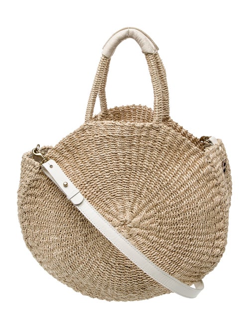 Clare V. Raffia Crossbody Bag