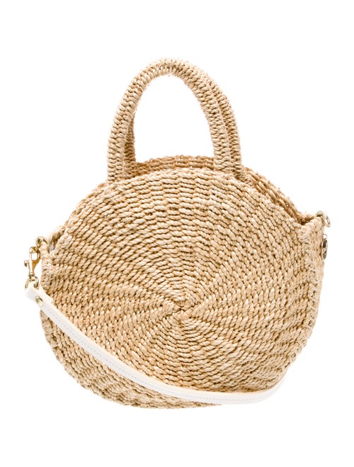 Clare V. Raffia Top Handle Bag
