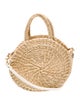 Clare V. Raffia Top Handle Bag
