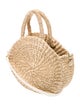 Clare V. Raffia Top Handle Bag