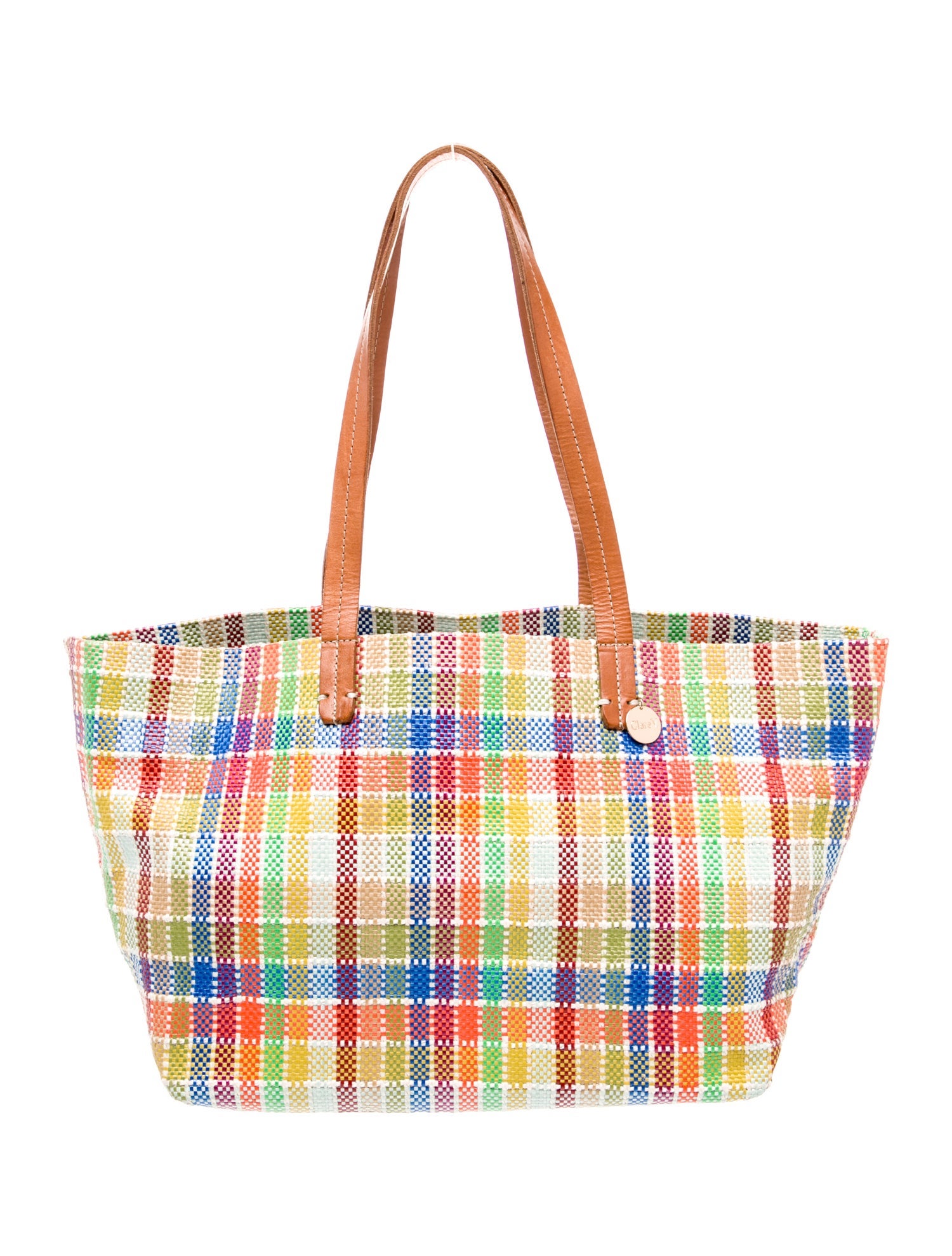 Clare V. Raffia Tote