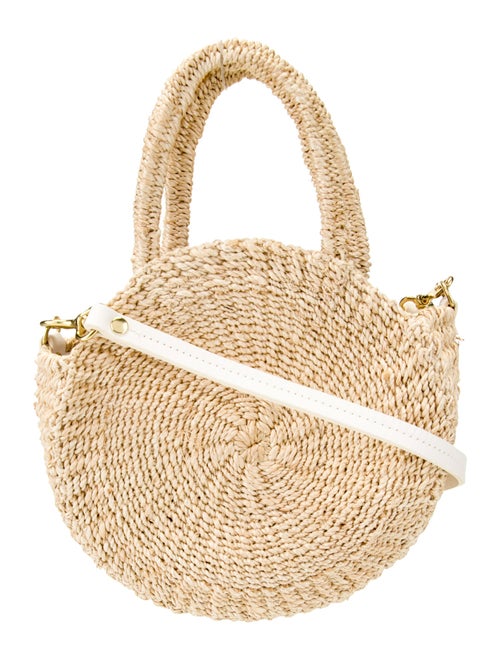 Clare V. Raffia Top Handle Bag