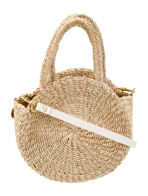 Clare V. Raffia Top Handle Bag