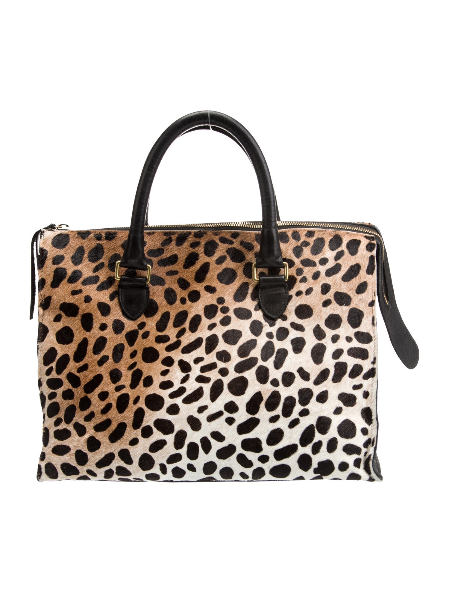 Clare V. Ponyhair Top Handle Bag