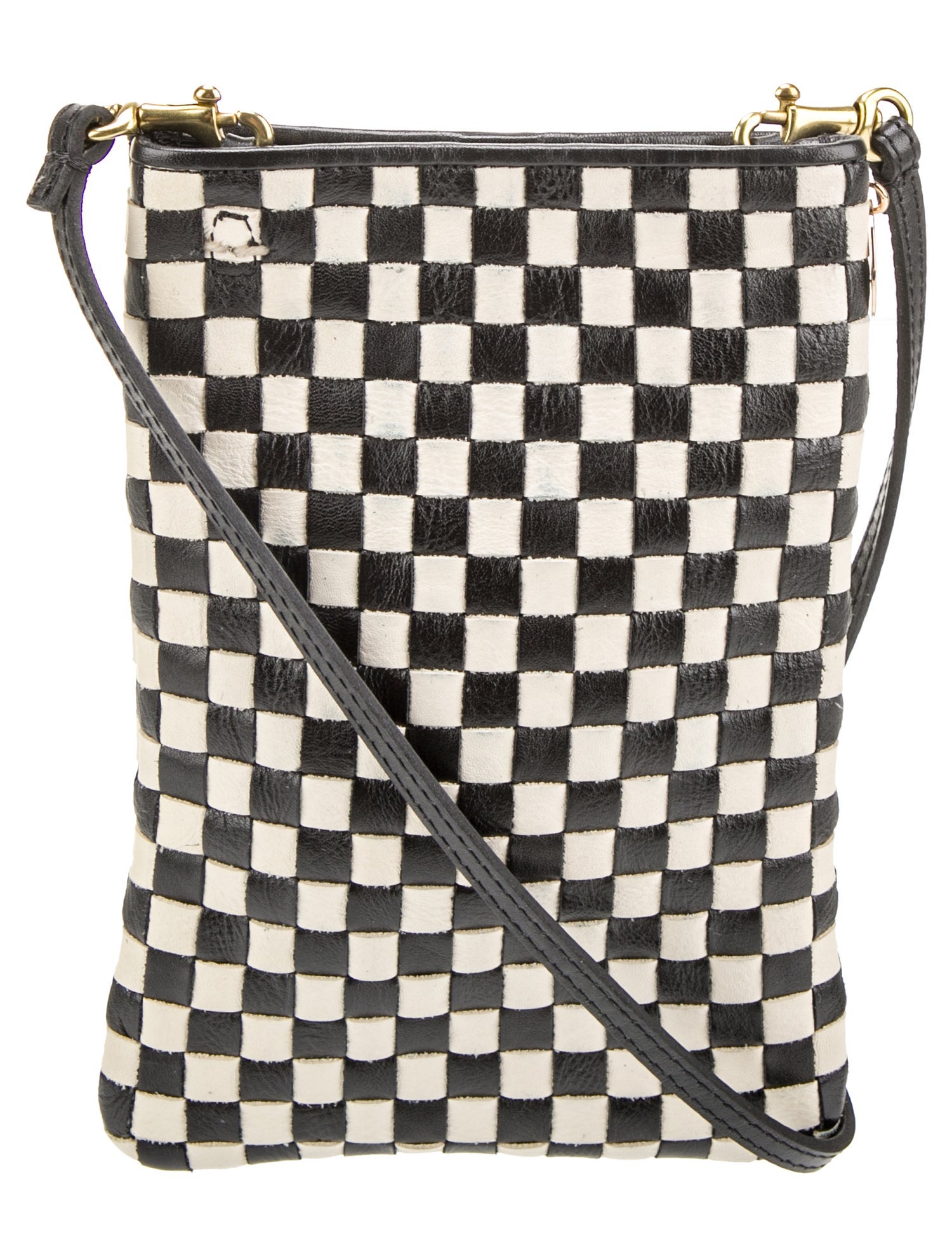 Clare V. Leather Suitcase