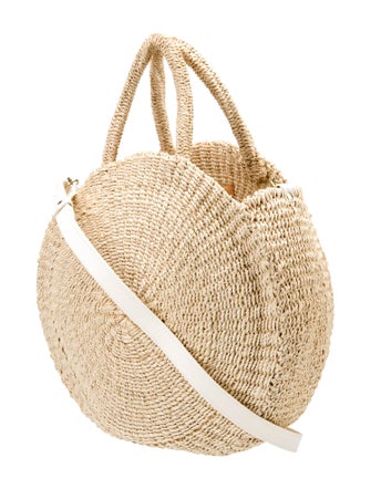 Clare V. Raffia Top Handle Bag