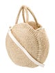 Clare V. Raffia Top Handle Bag