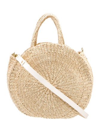 Clare V. Raffia Top Handle Bag