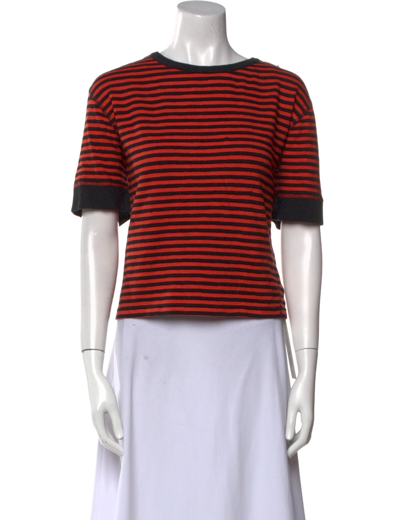 Clare V. Striped Crew Neck Sweater w/ Tags