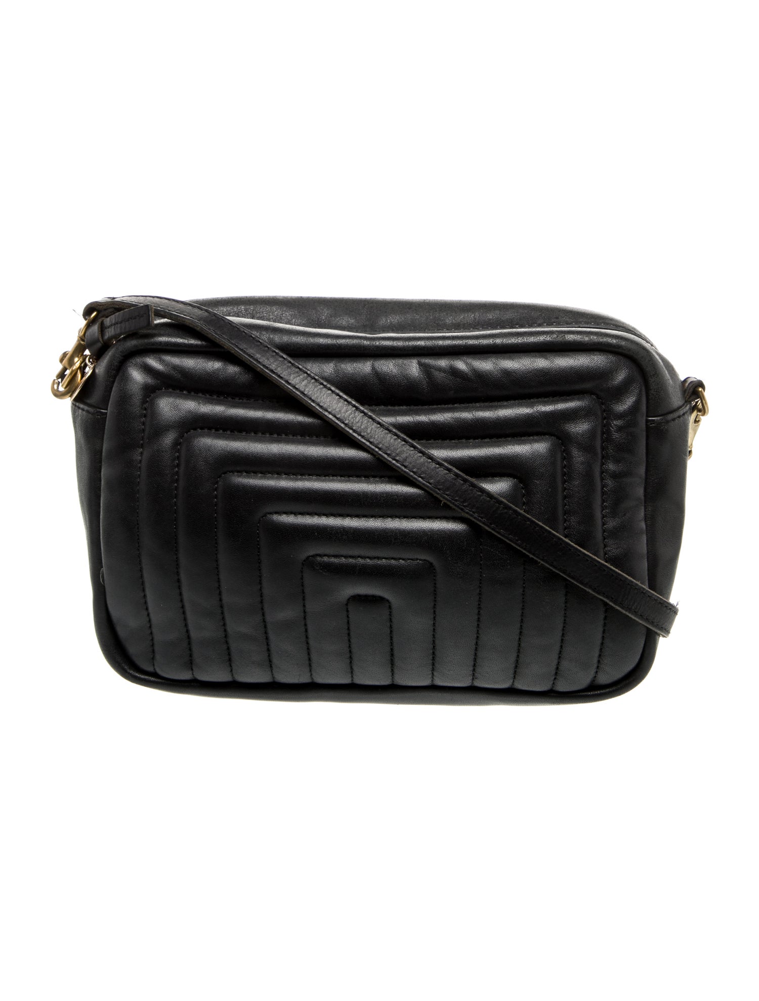 Clare V. Leather Crossbody Bag