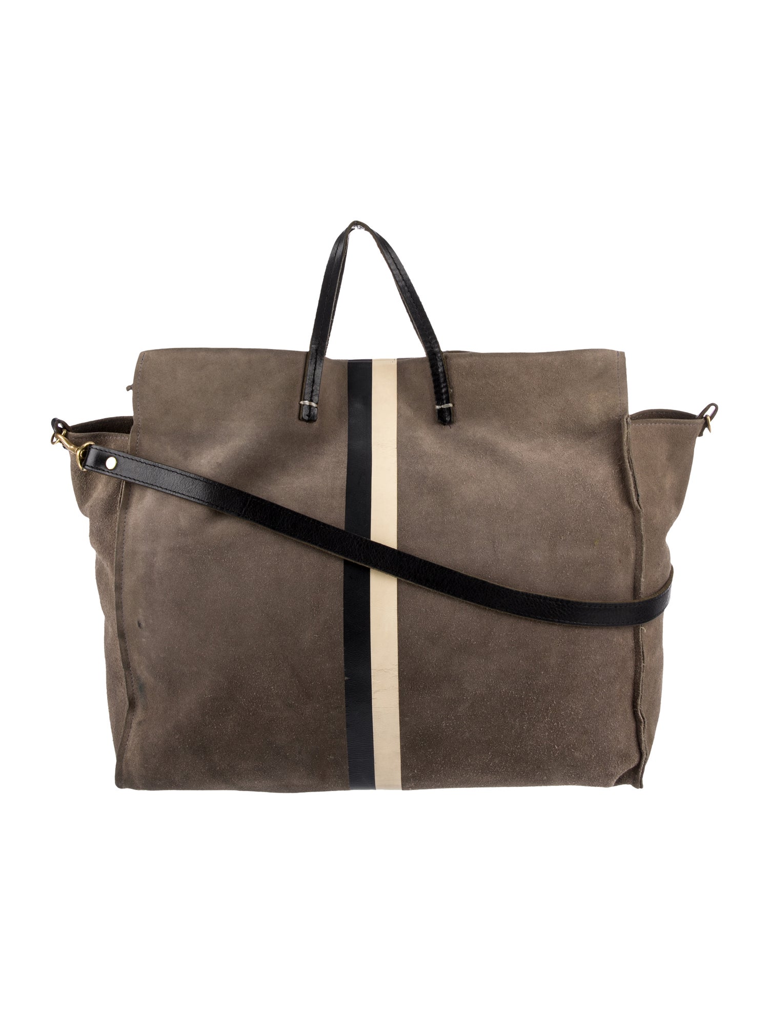 Clare V. Suede Weekender Bag