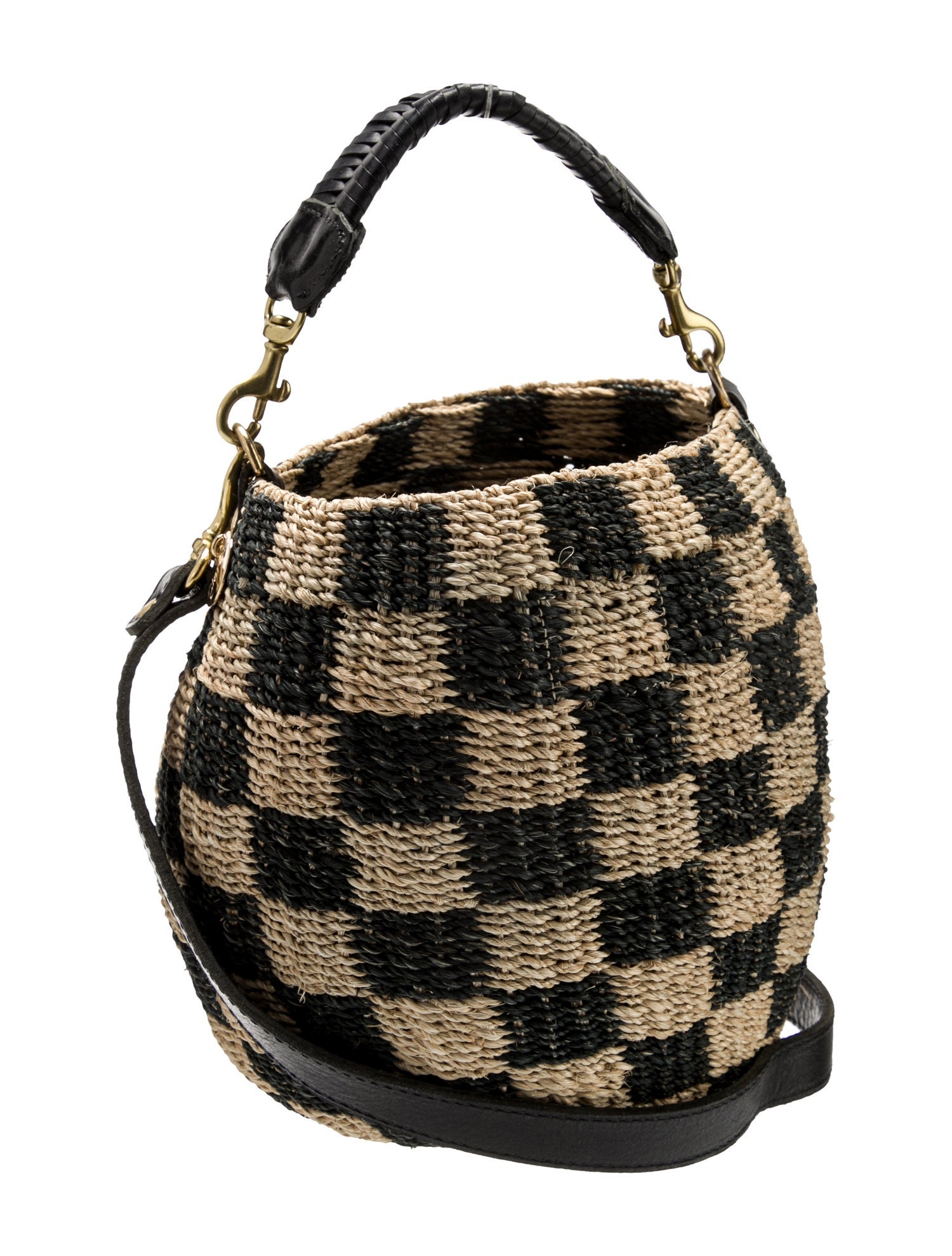 Clare V. Raffia Bucket Bag