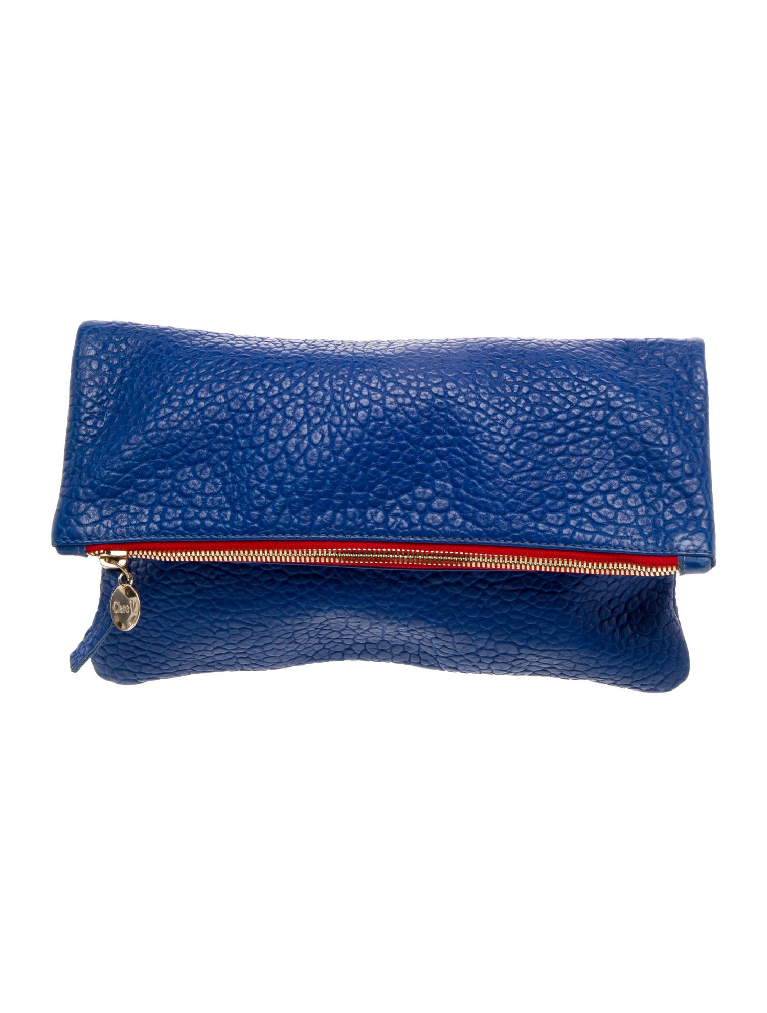 Clare V. Leather Clutch