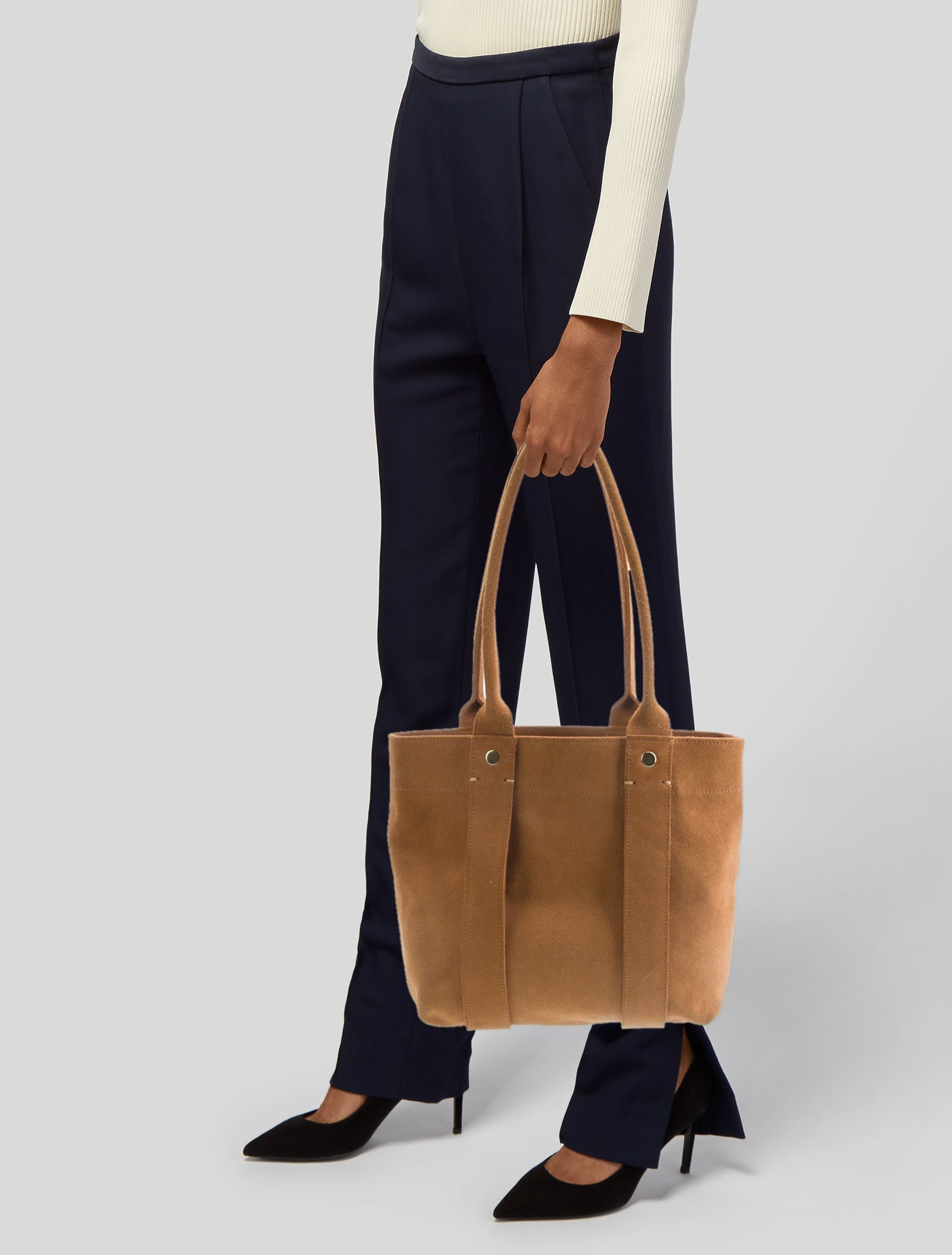 Clare V. Suede Tote