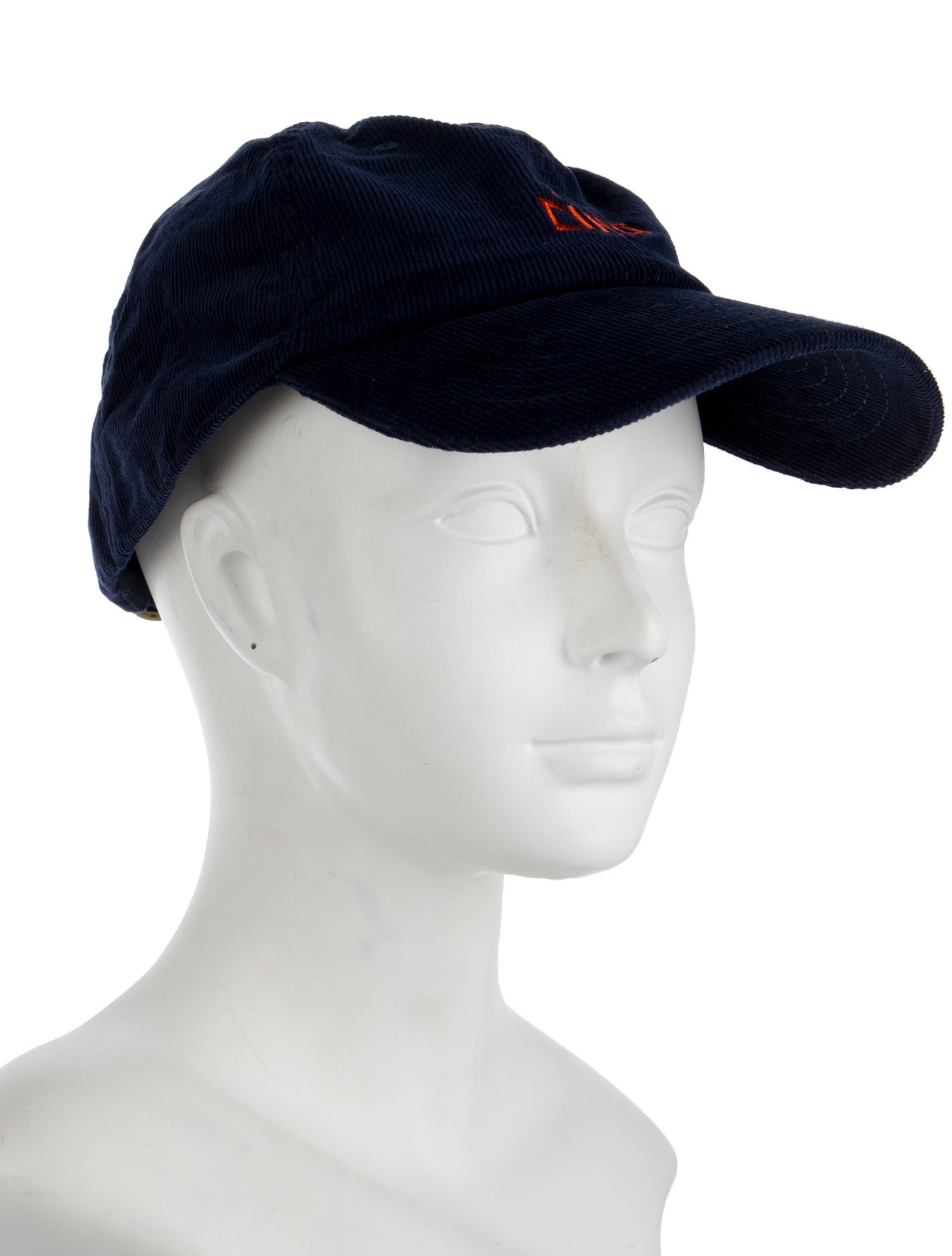 Clare V. Embroidered Corduroy Baseball Cap