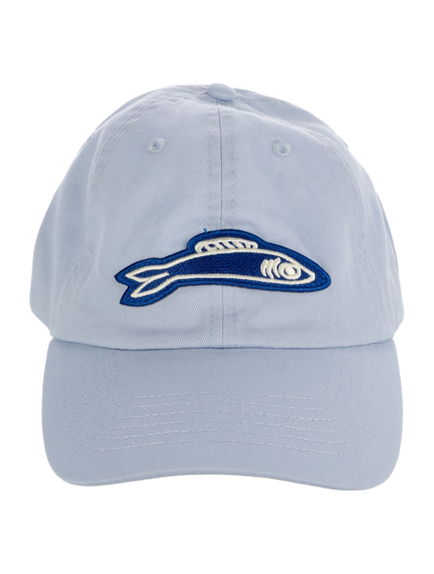 Clare V. blue pattern print baseball cap