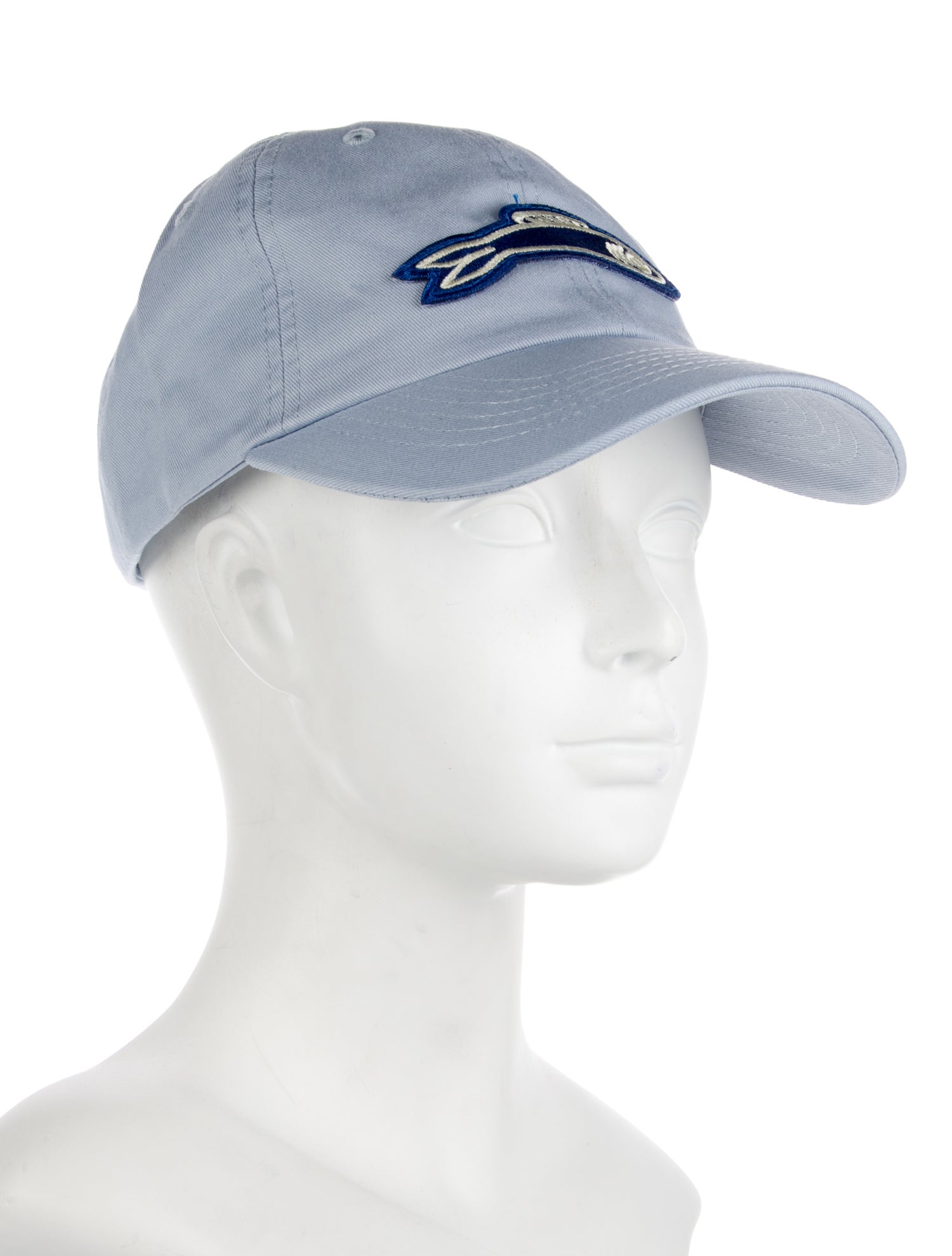 Clare V. blue pattern print baseball cap