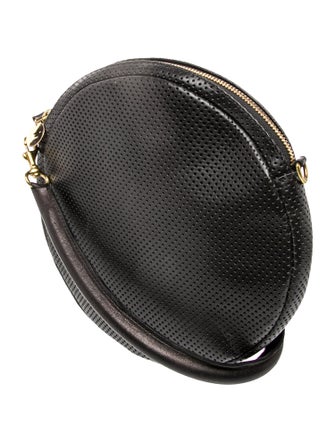 Clare V. Leather Top Handle Bag