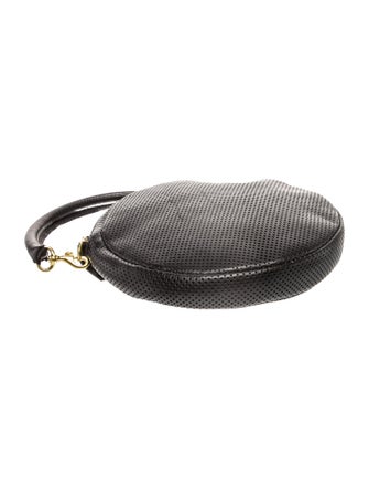 Clare V. Leather Top Handle Bag