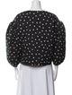 Clare V. Polka Dot Print Coat